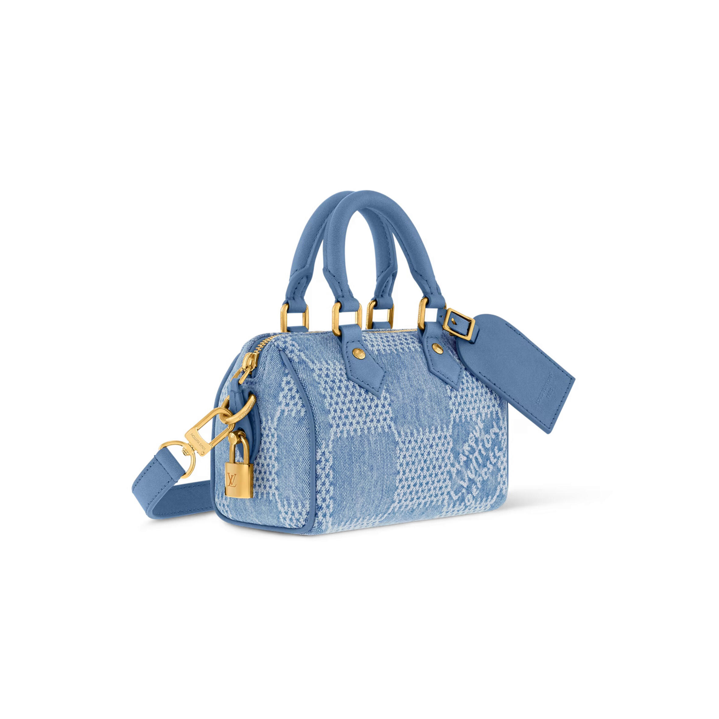 LOUIS VUITTON MASTER SPEEDY 18 BANDOULIÈRE N00208 (18*12*10cm)
